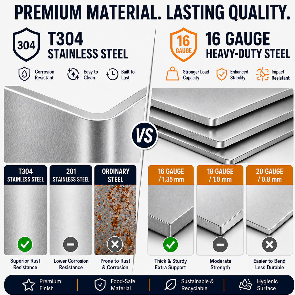33" Stainless Steel Double Bowl Kitchen Sink - Undermount/Drop In Sink | R10 Corner Radius, 10" Deep Bowl, X-shaped Drainage, Noise-reducing, moisture-resistant, scratch resistant