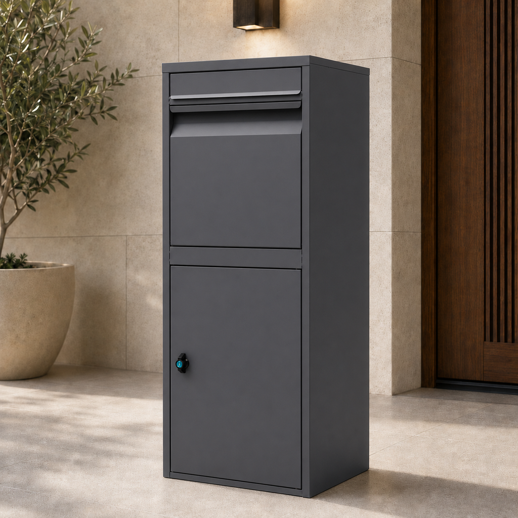 Package delivery Boxes for Outside - Gray