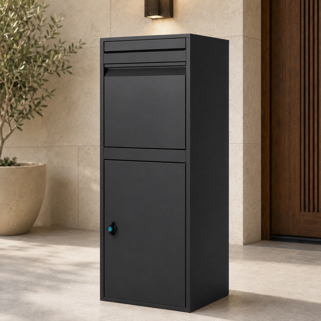 Package delivery Boxes for Outside - Black